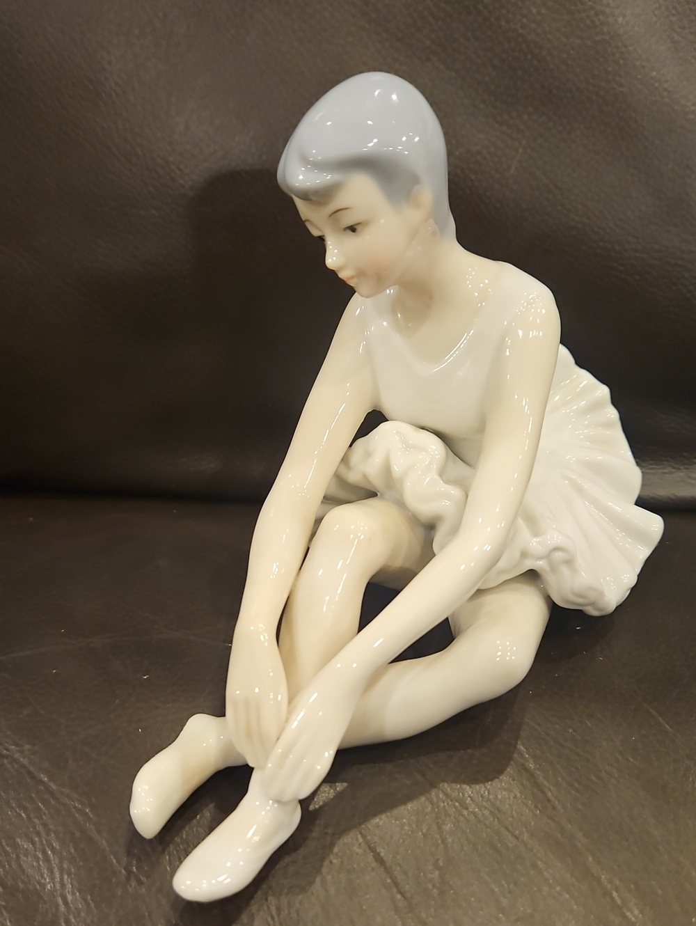 Women Bath & Body - White Ceramic Ballerina Figurine